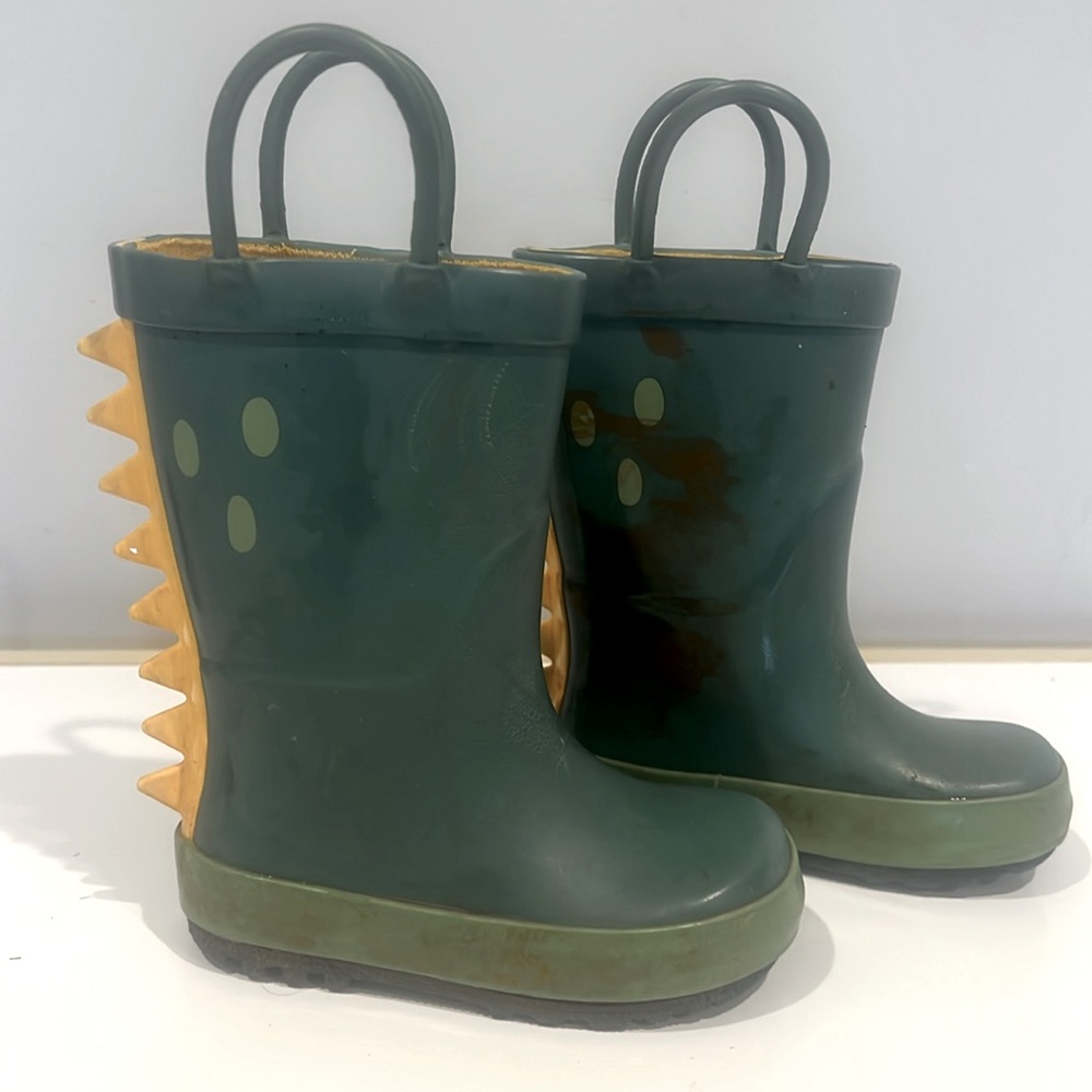 Toddler boy rain boots